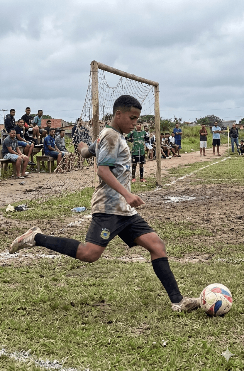 Antes — foto original